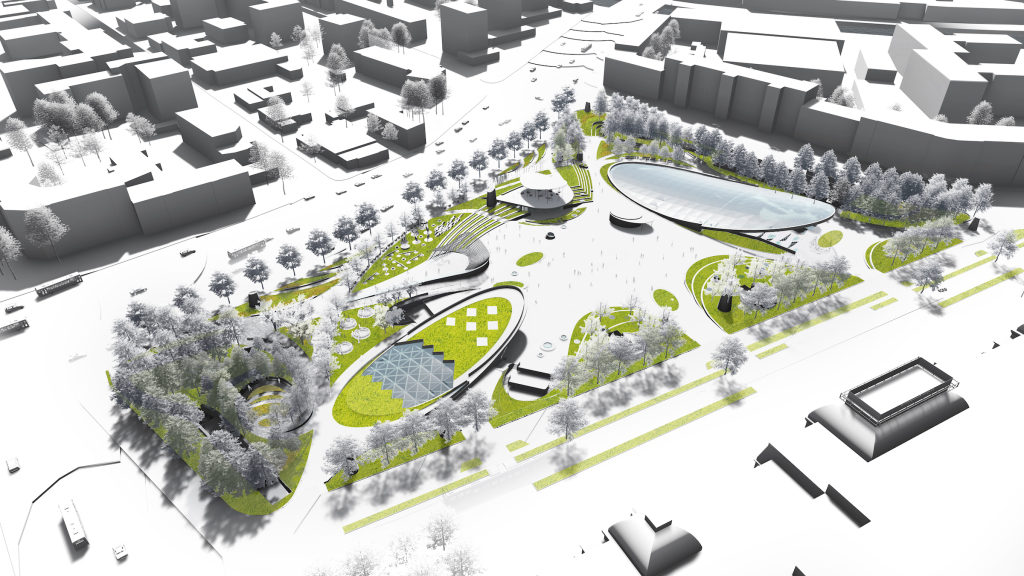 莫斯科 Paveletskaya 广场规划-22