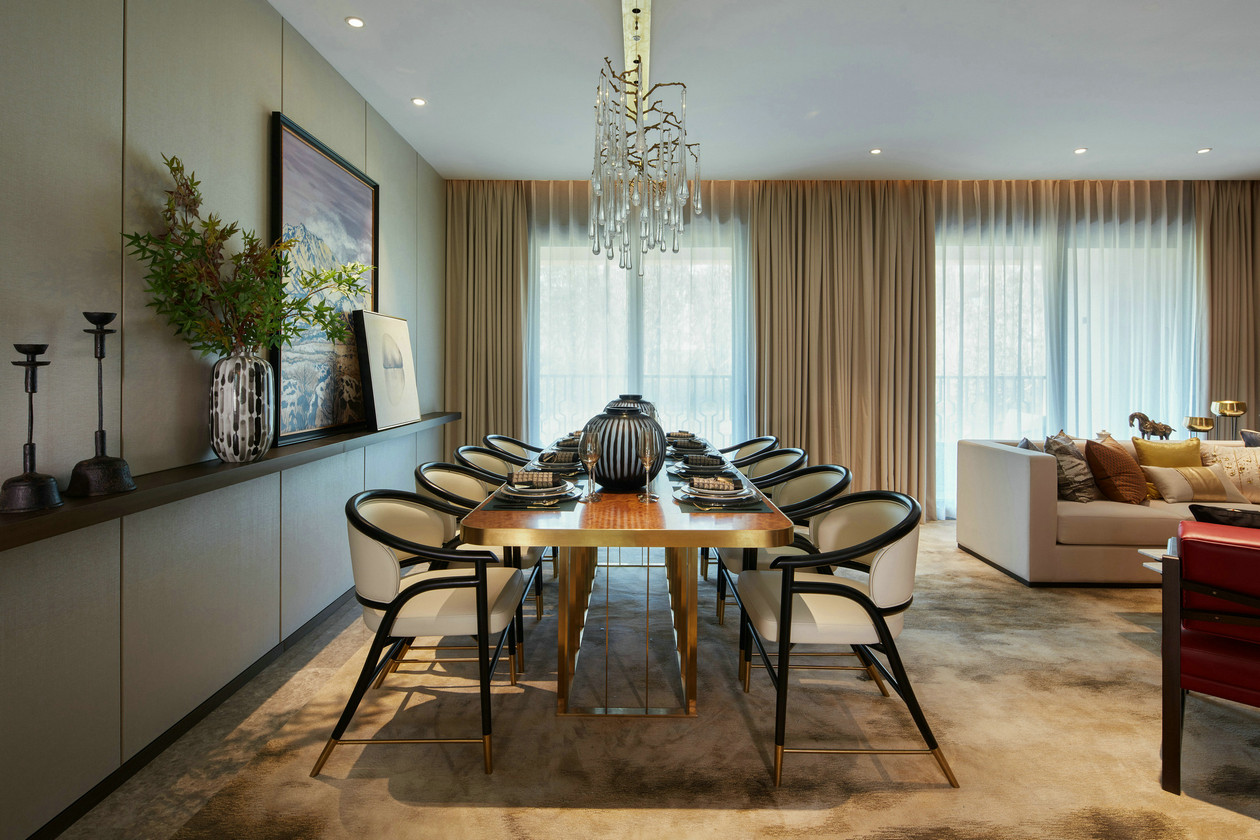 西安沣东地产湖光山色样板房-18