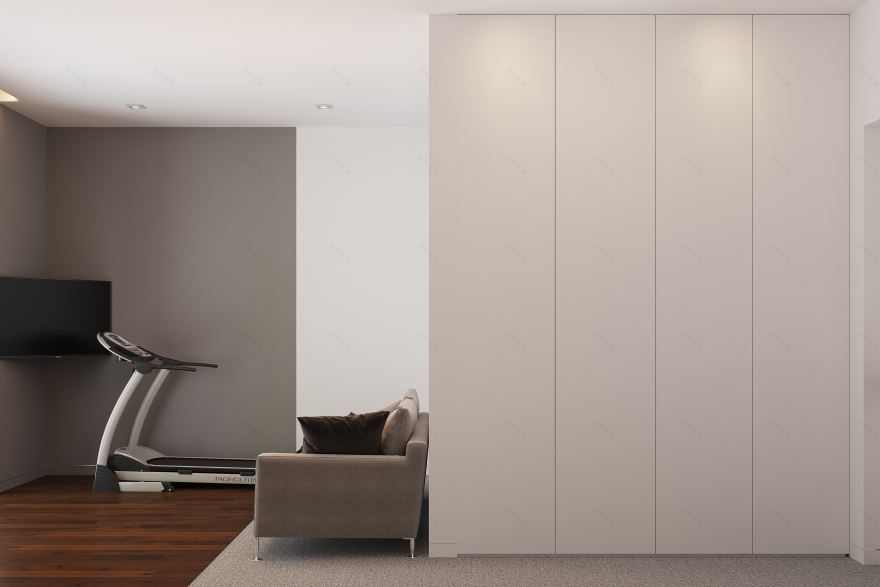 黑色版房屋室内装饰丨Golub Architects-53