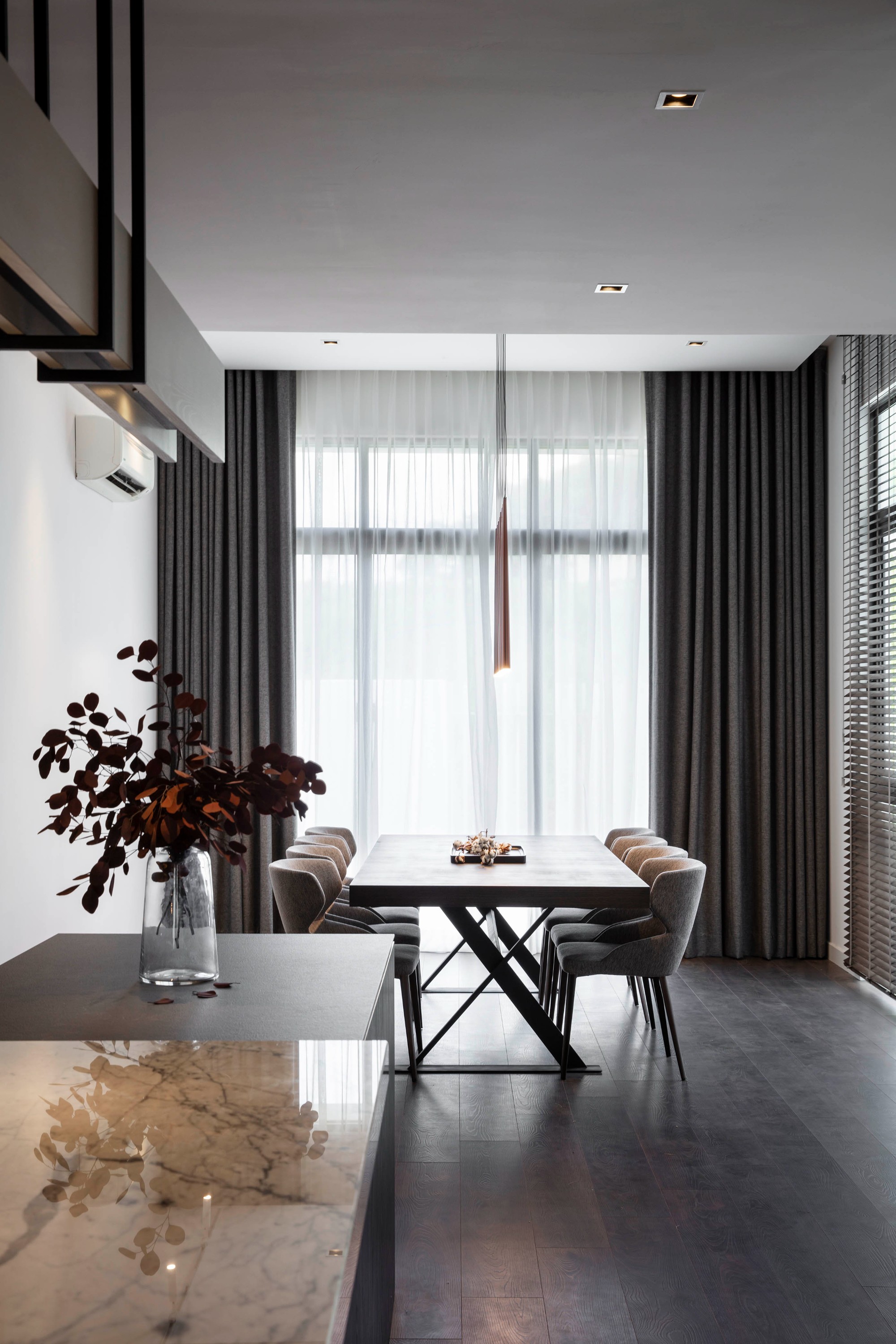 CONTRAST & DUALITY 住宅丨马来西亚丨Pins Studio-6