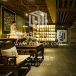 西安口碑最好的中式禅意餐厅设计-宝鸡青阶茶室会所-30