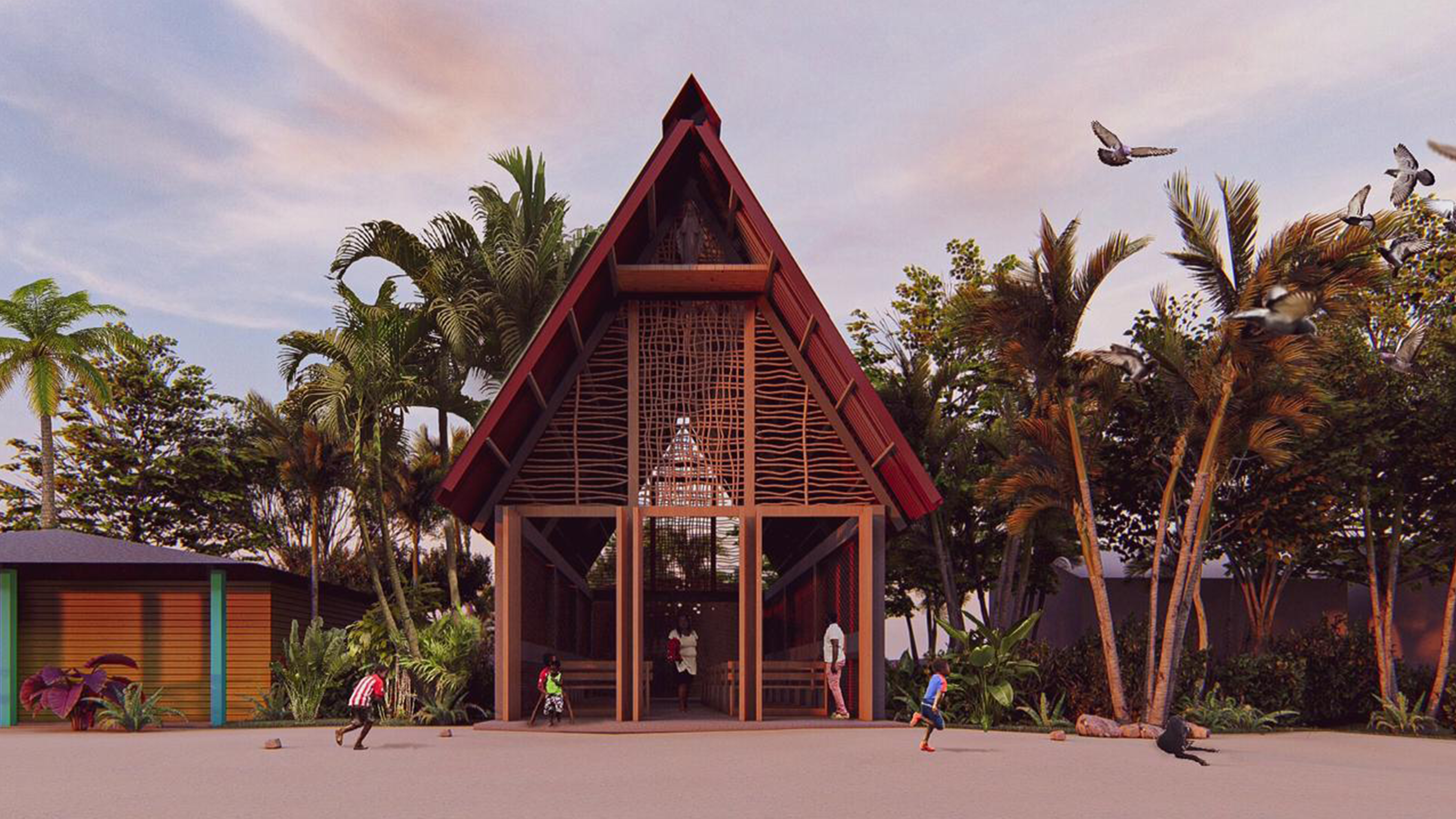 Coquí 教堂设计丨Estudio uno+dos-0