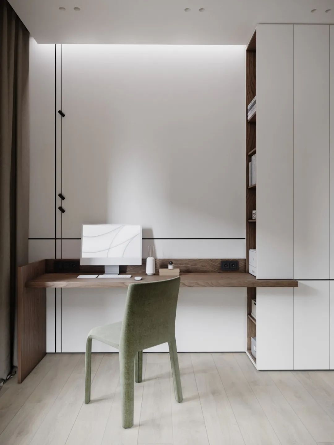 川谷堂 · 木色简约空间设计丨Format Design-31