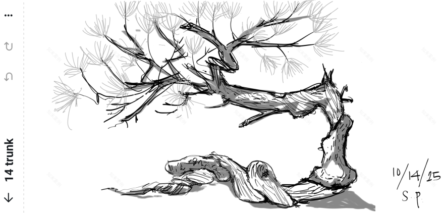 Inktober 2025数字绘画创作-4