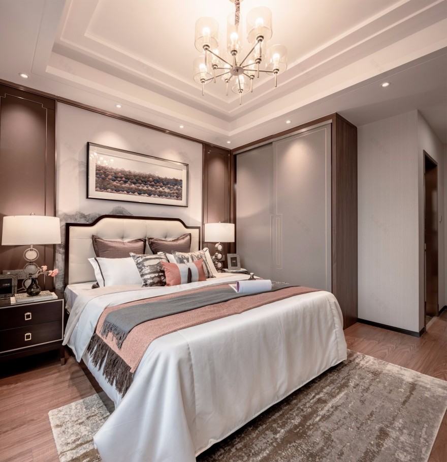 新亚洲风格东方·简约样板间设计 | 传统与现代的完美融合-15