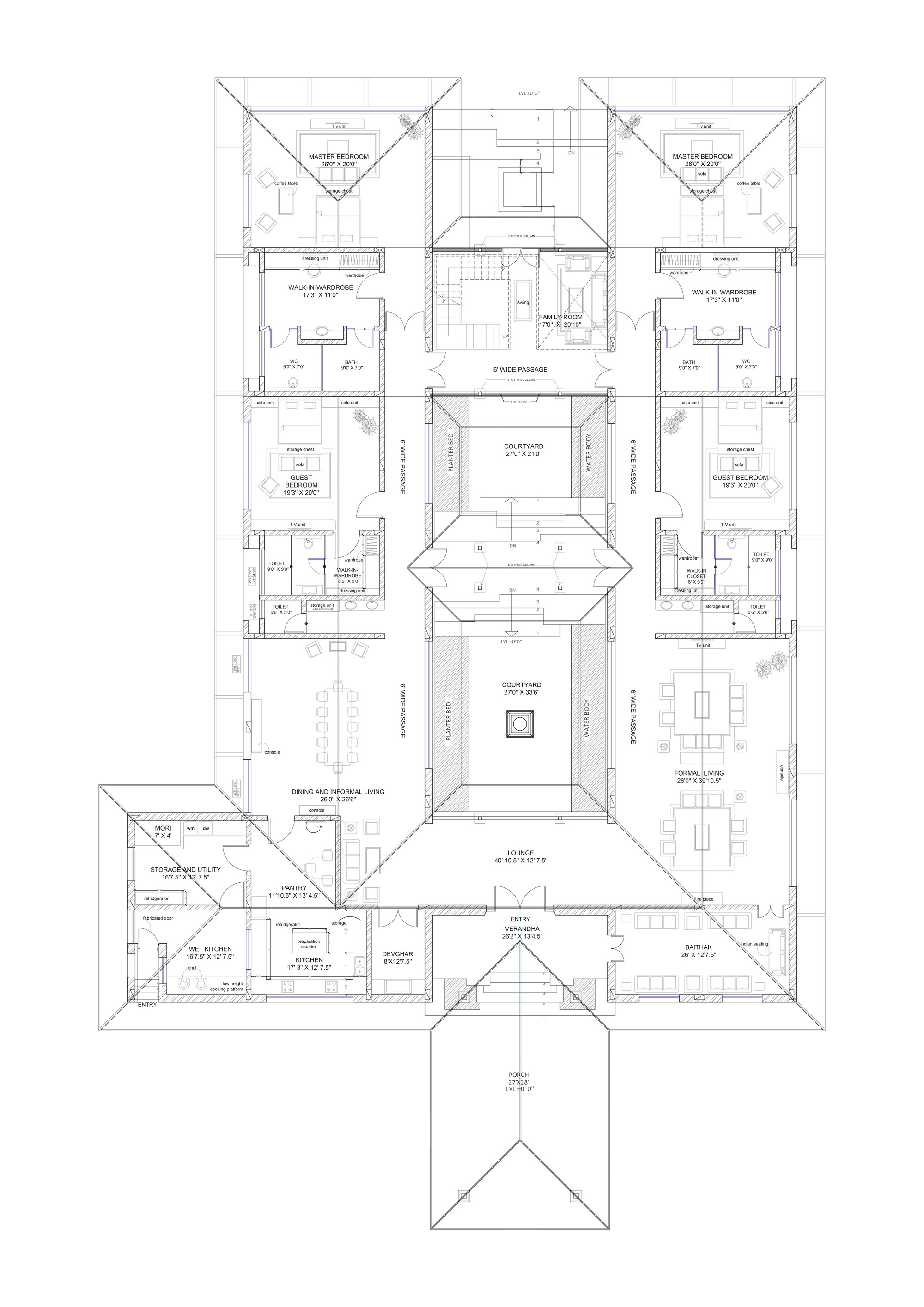 两院之屋丨印度丨Studio mahajani + mahajani-17