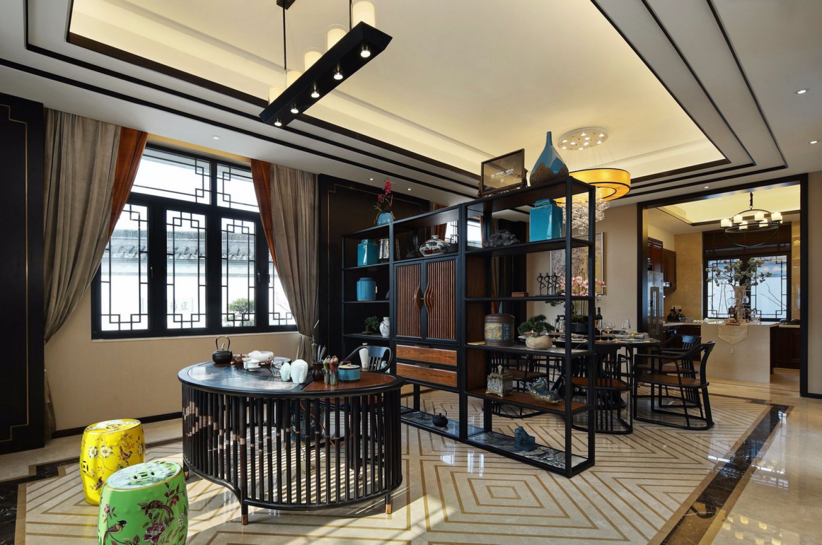 南通九里兰亭别墅·掬翠园  奕尚空间设计-12