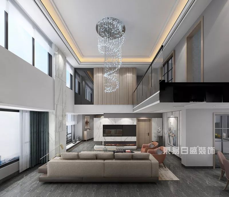 案例 | 380㎡现代风格，心若自由，如沐长风~-23