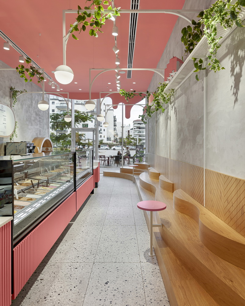 vaniglia raanana 冰淇淋店设计丨Dana Shaked-15