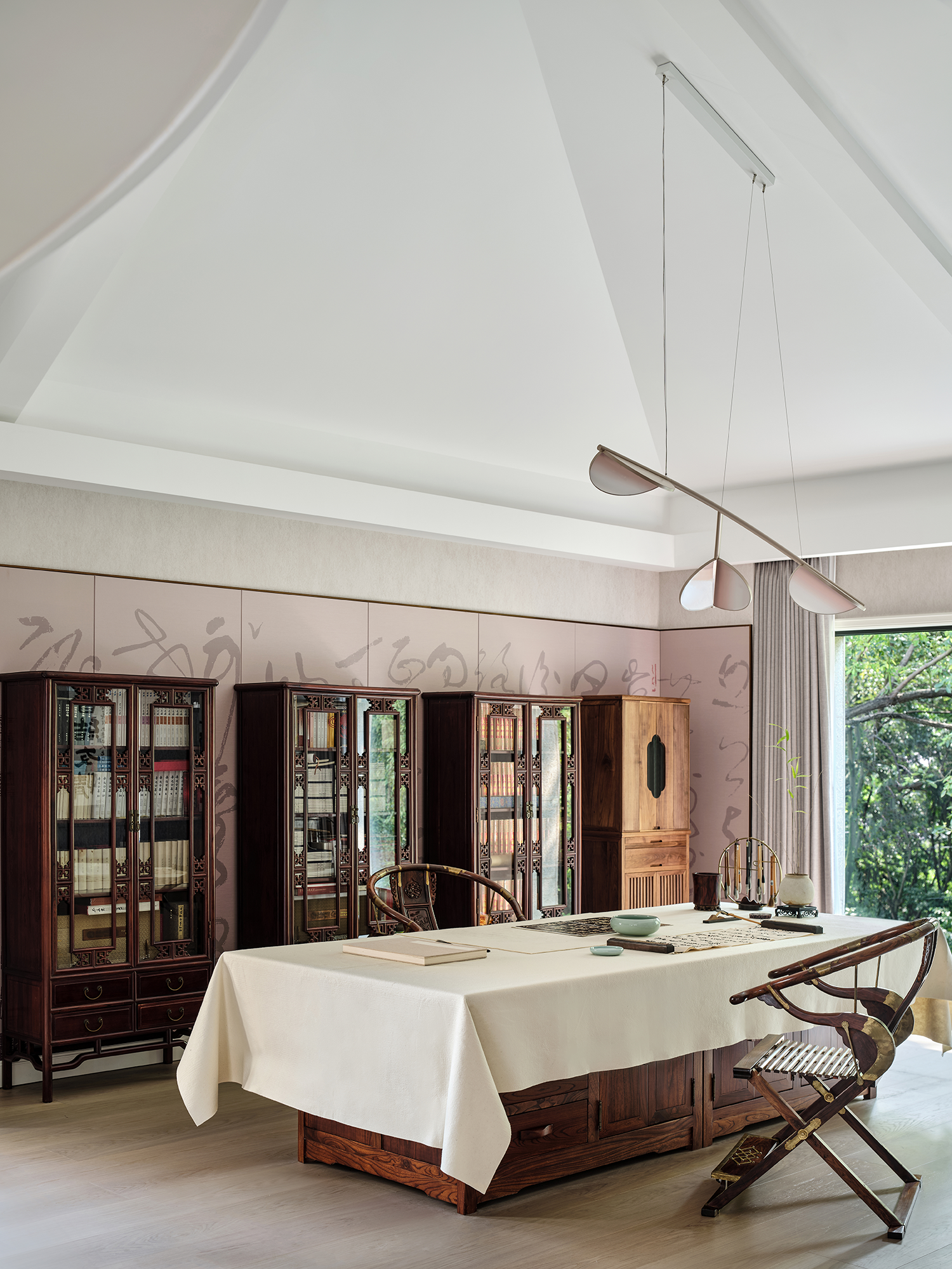 四川成都·锦官新城1000㎡ 森系自然住宅设计丨中国成都丨STUDIO.Y室内设计事务所-124