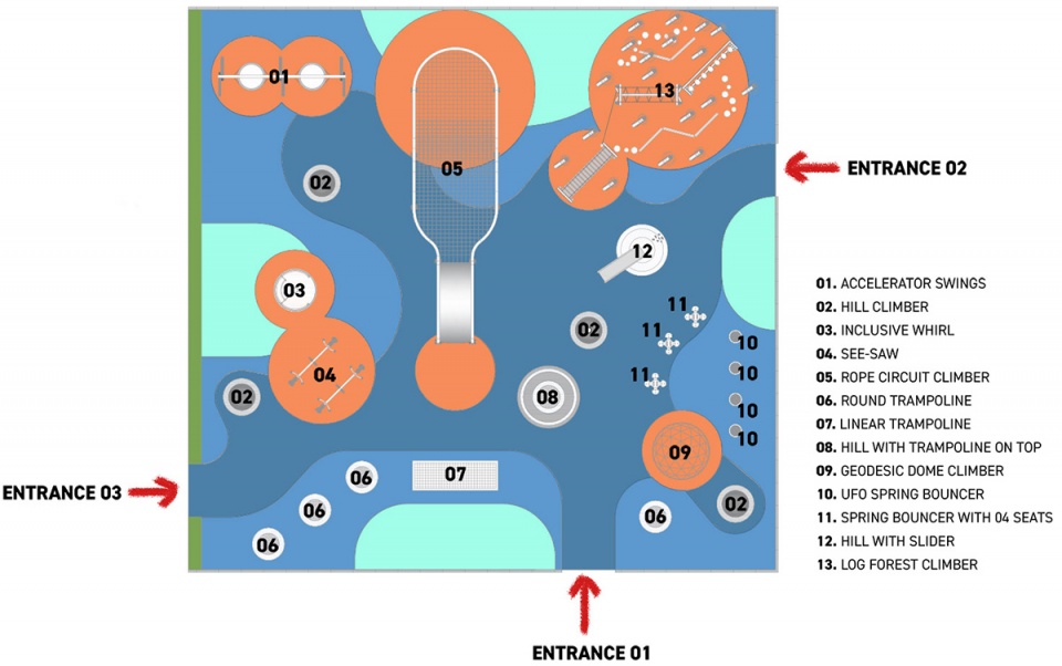 巴西 Barigui 游乐场丨Antonio Abrão Arquitetura-53