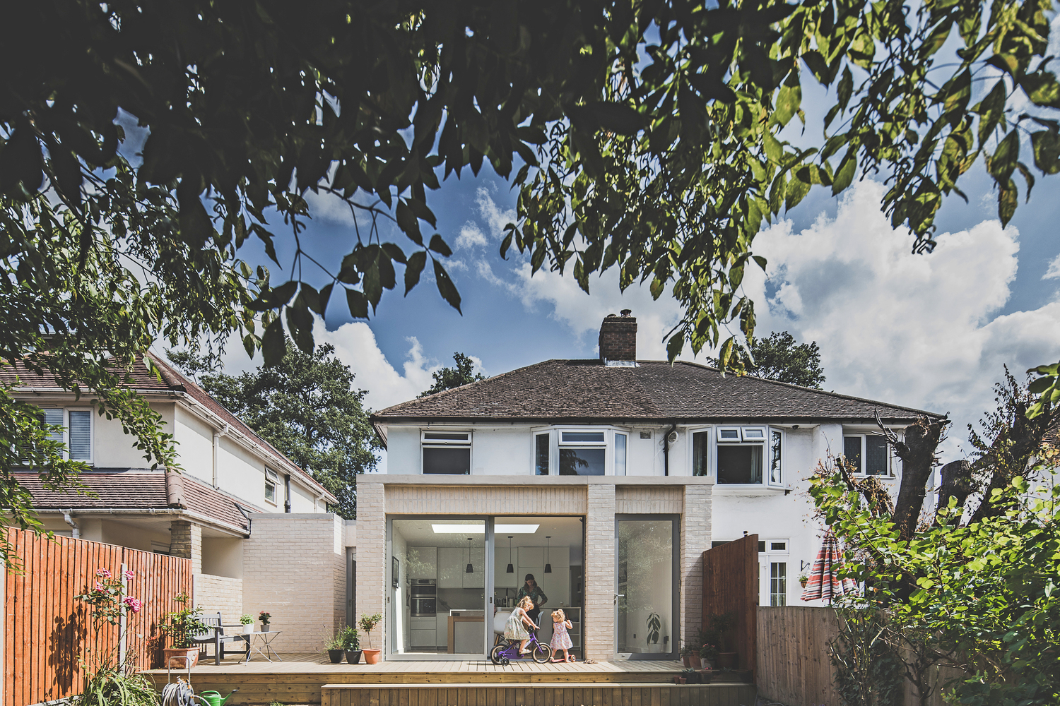 伦敦 1930 年代半独立式住宅翻新-38