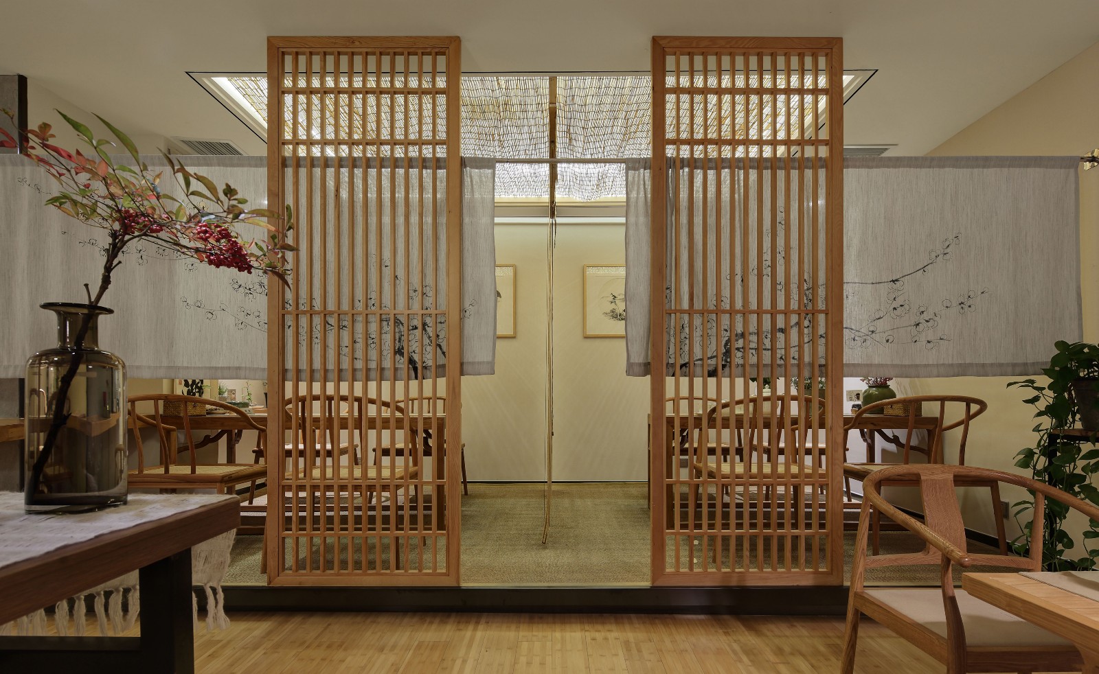 赏茶茶室 | 静雅新中式,品茗交友共赏境-19