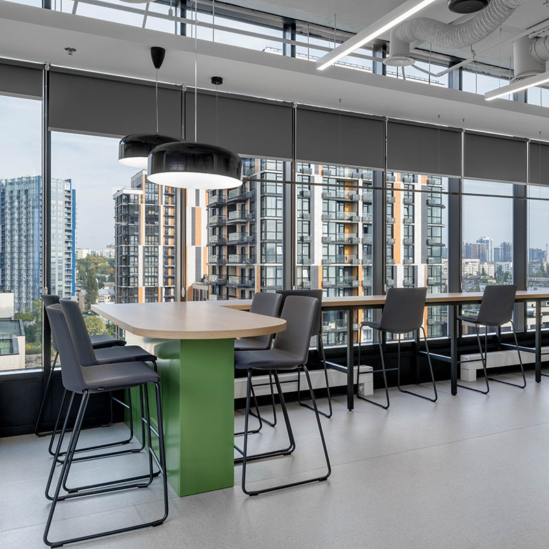 CBRE 乌克兰办公室设计丨乌克兰基辅丨ZIKZAK Architects-14