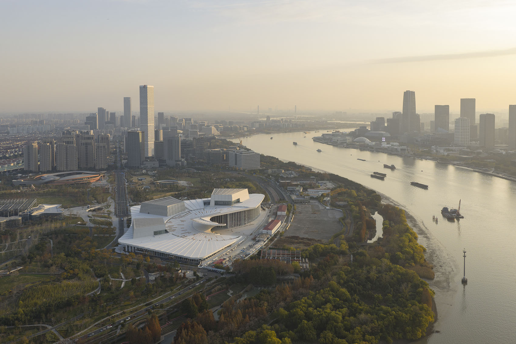 上海大歌剧院丨中国上海丨Snøhetta,华东建筑设计研究院有限公司等-3