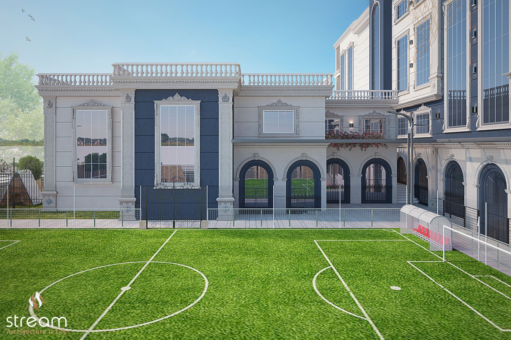 Classic School Exterior-4