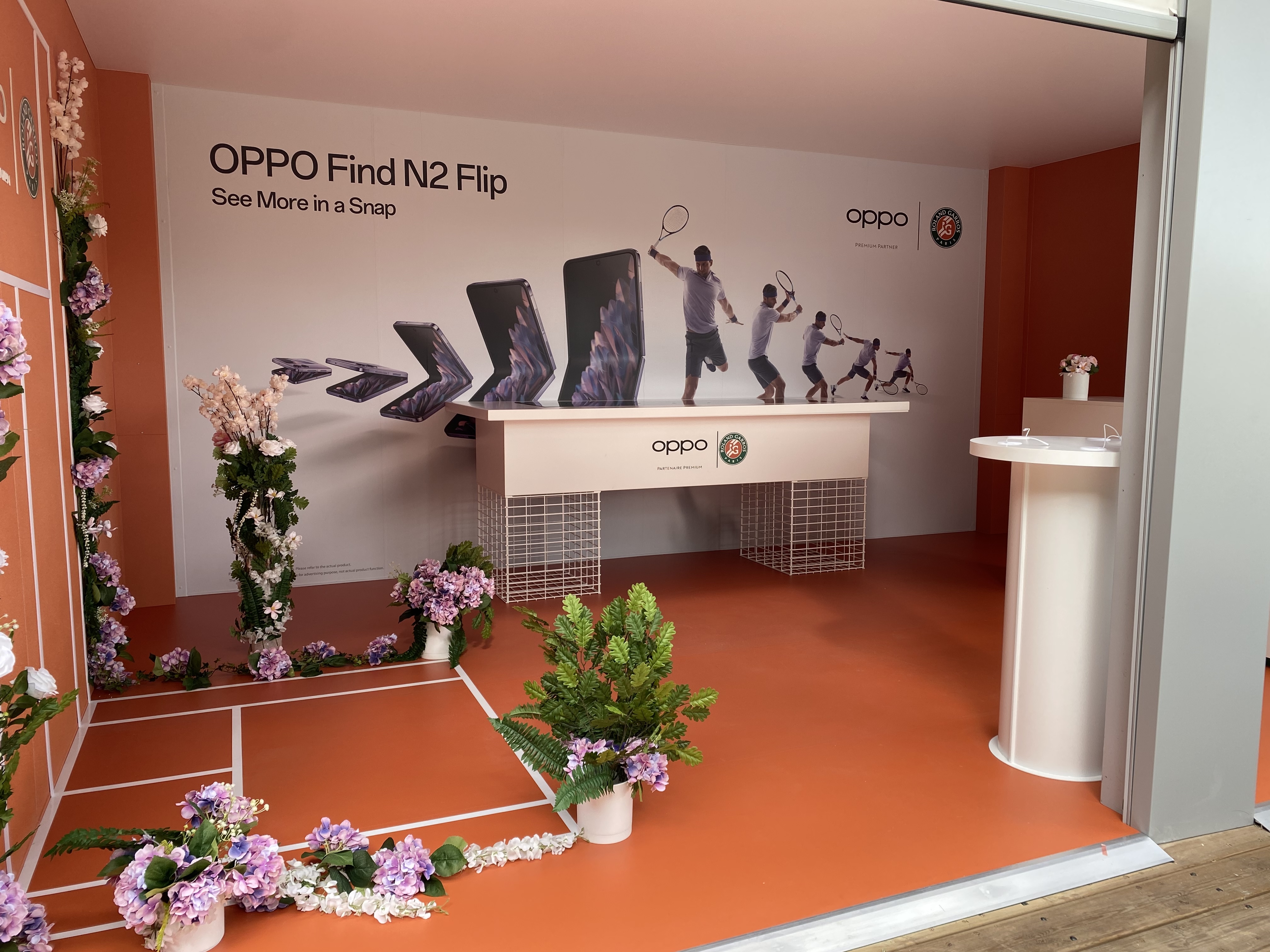 OPPO 巴黎罗兰加洛斯 2023 激活项目丨法国巴黎-5