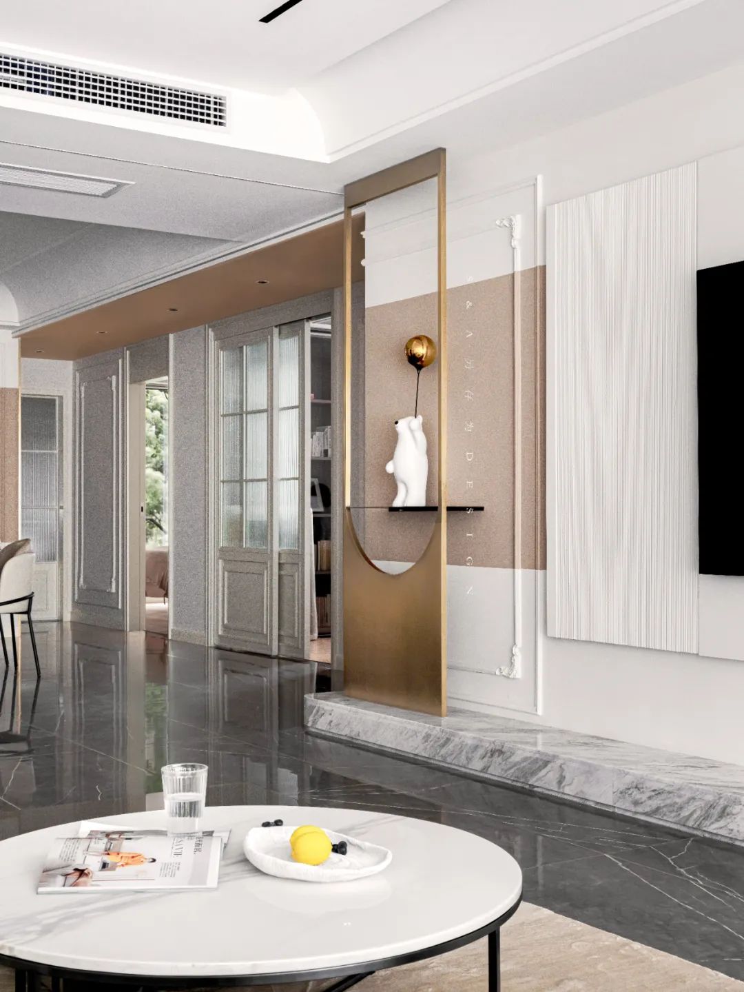 建发央玺现代法式轻奢丨中国长沙丨长沙另存為全案设计-29