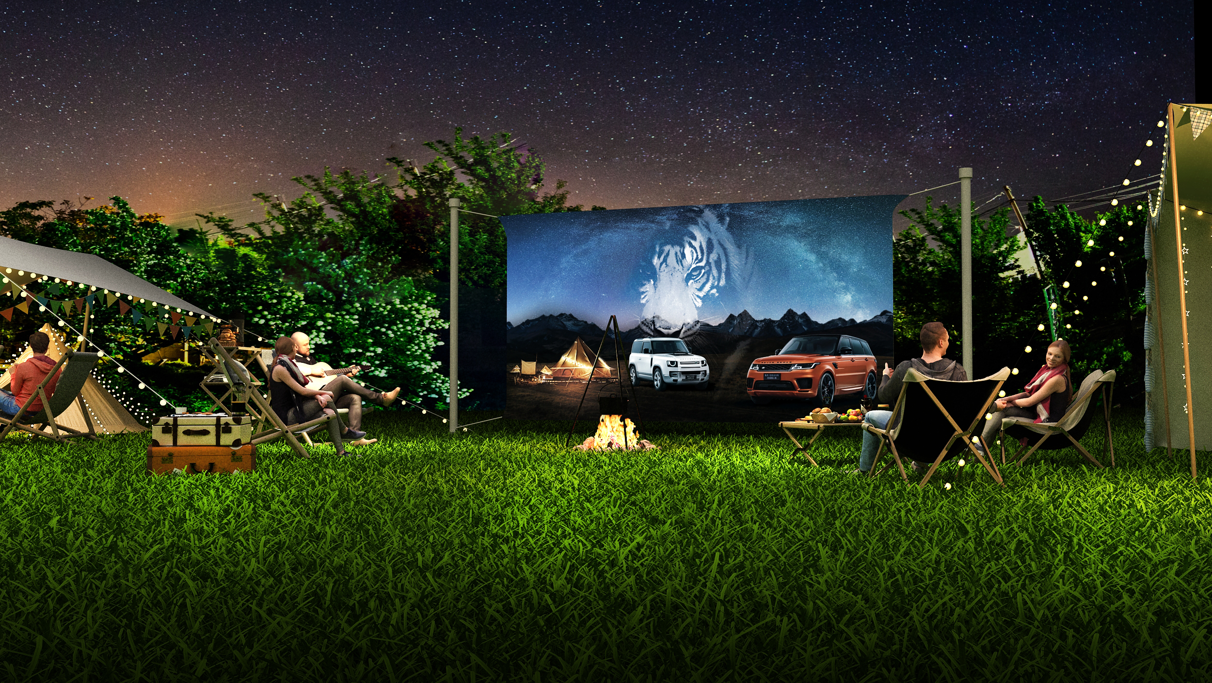 捷豹路虎车友露营-6