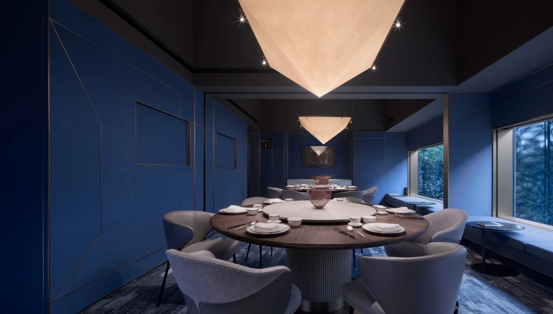 深圳天元珍庭潮州餐厅丨中国深圳丨水平线设计-65