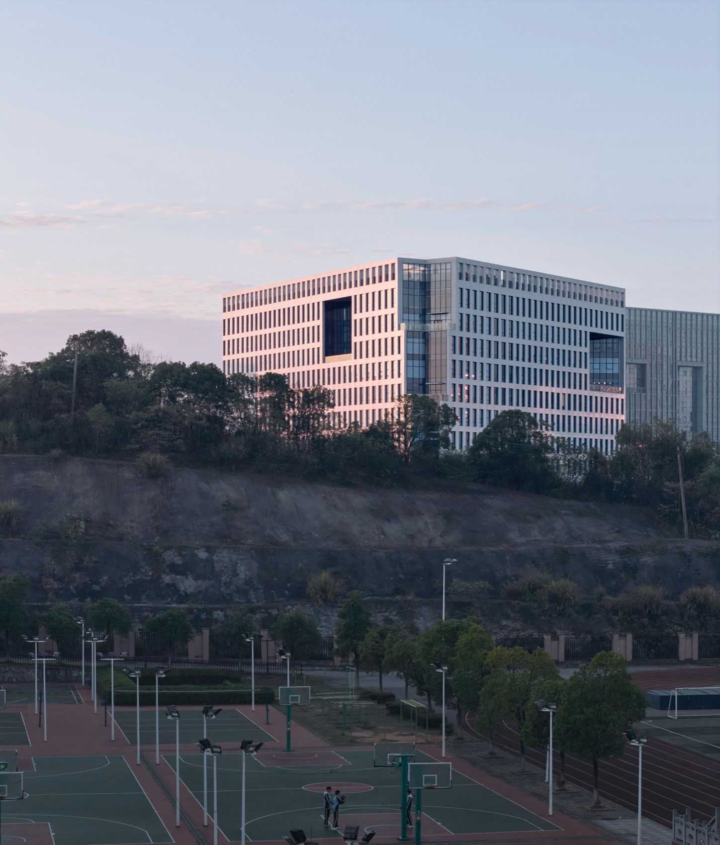 星沙产业基地自贸总部大楼丨中国长沙丨以靠建筑Leeko Architects-67