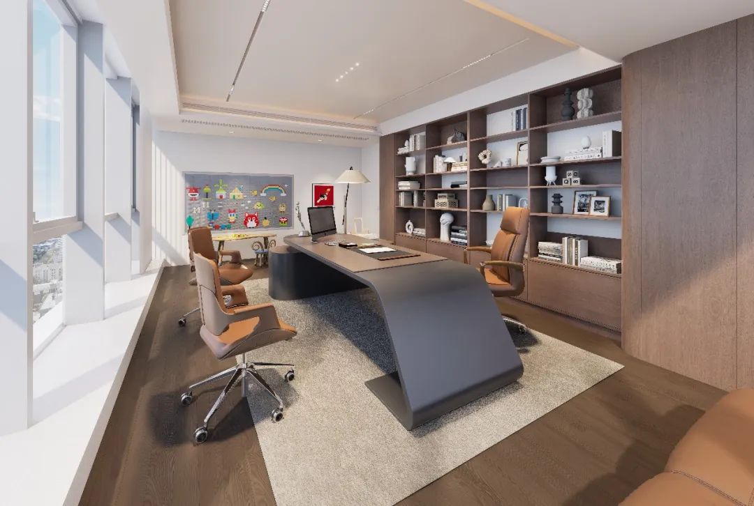 LKDESIGN丨国信会视集团办公空间设计案例-172