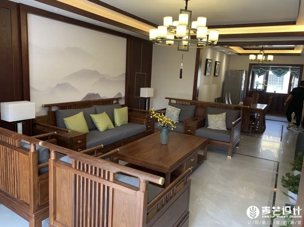 260㎡中式复古风,温润而独特-23