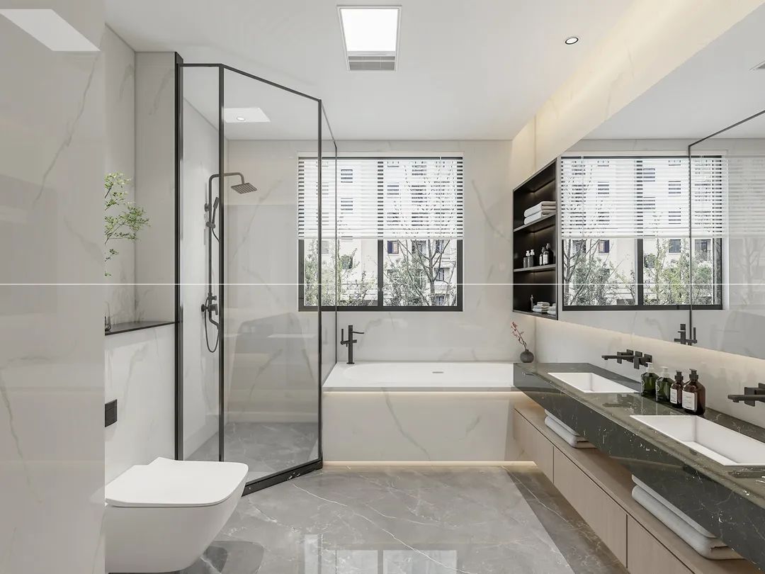 中海悦墅现代轻奢别墅设计丨中国西安丨青马别墅设计-31