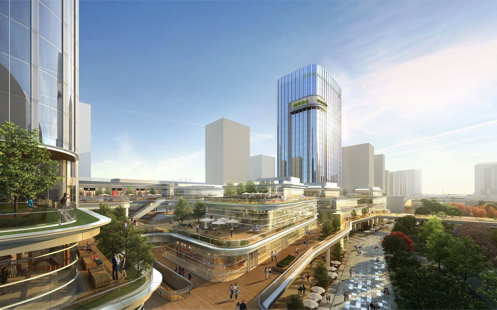 In Guangzhou, Construction Begins on Innovative Office Development Designed by Goettsch Partners-2
