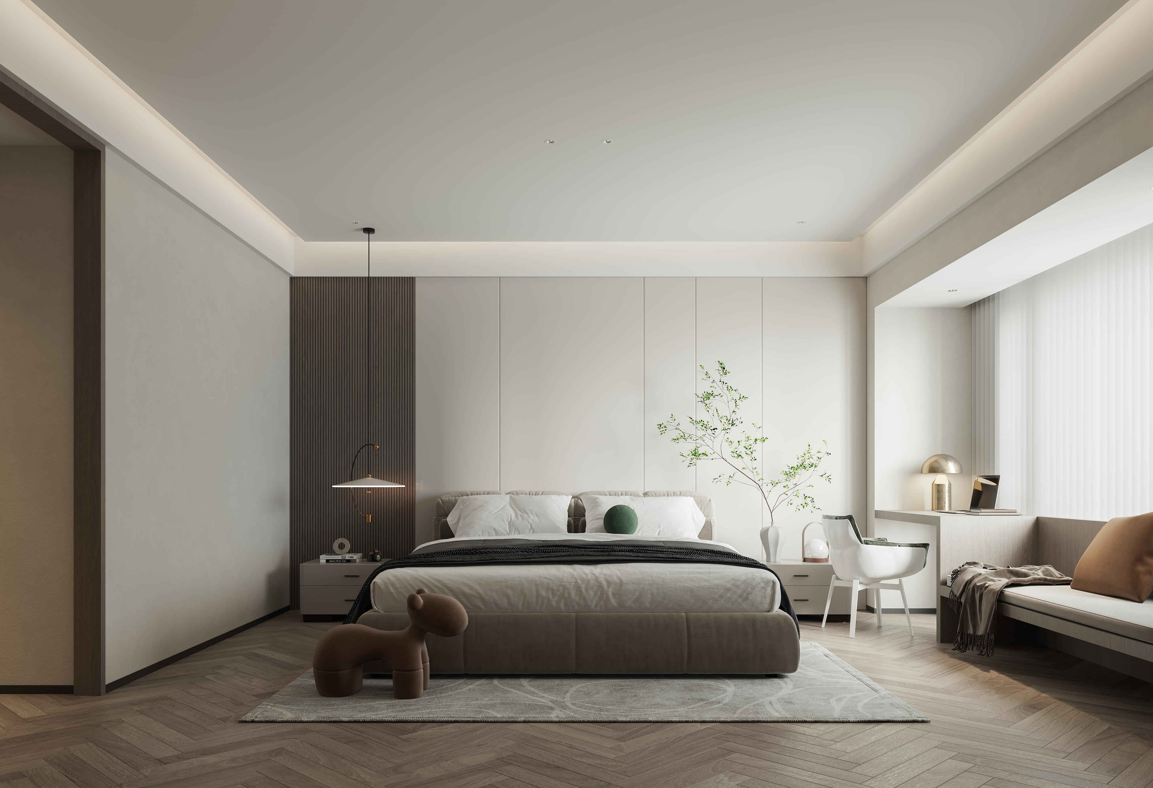 现代风格层住宅设计丨筑荣视觉-3