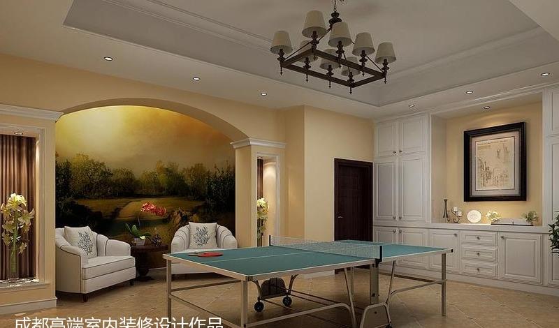 
城南逸家别墅法式风格装修案例 -6