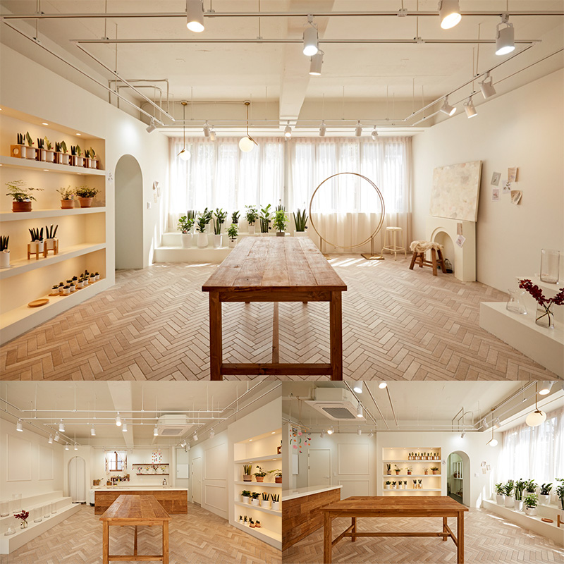 17 坪韩式风格白色木质调店铺设计-1