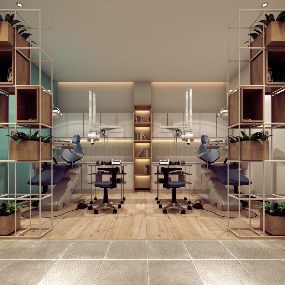 500㎡牙科门市空间设计，凤栖梧桐主创设计师李洋作品<米....-11