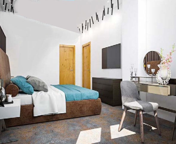 单色室内设计项目-46