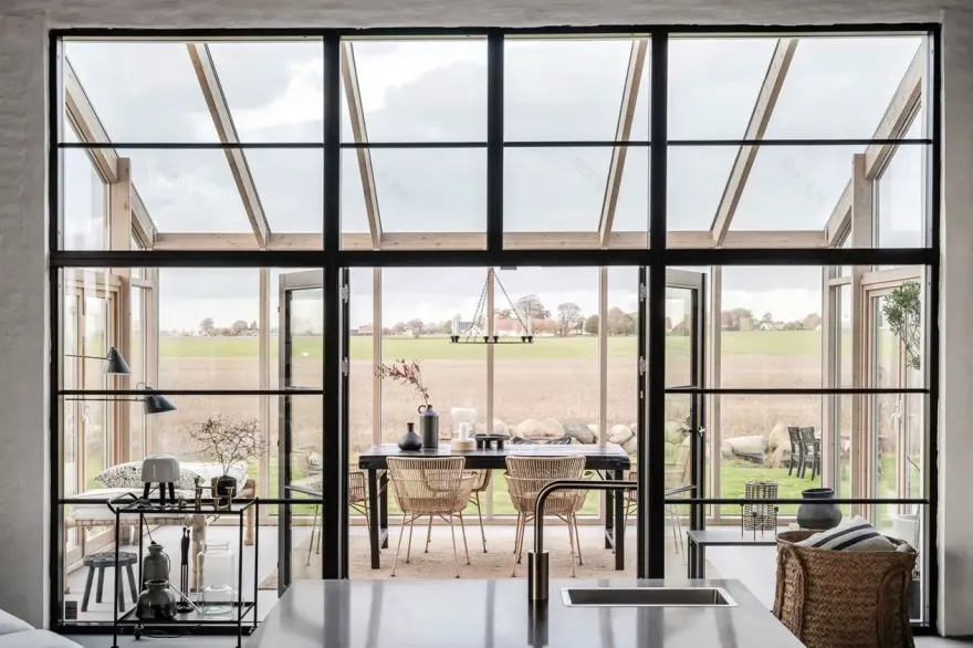 瑞典现代风格农场别墅设计-4