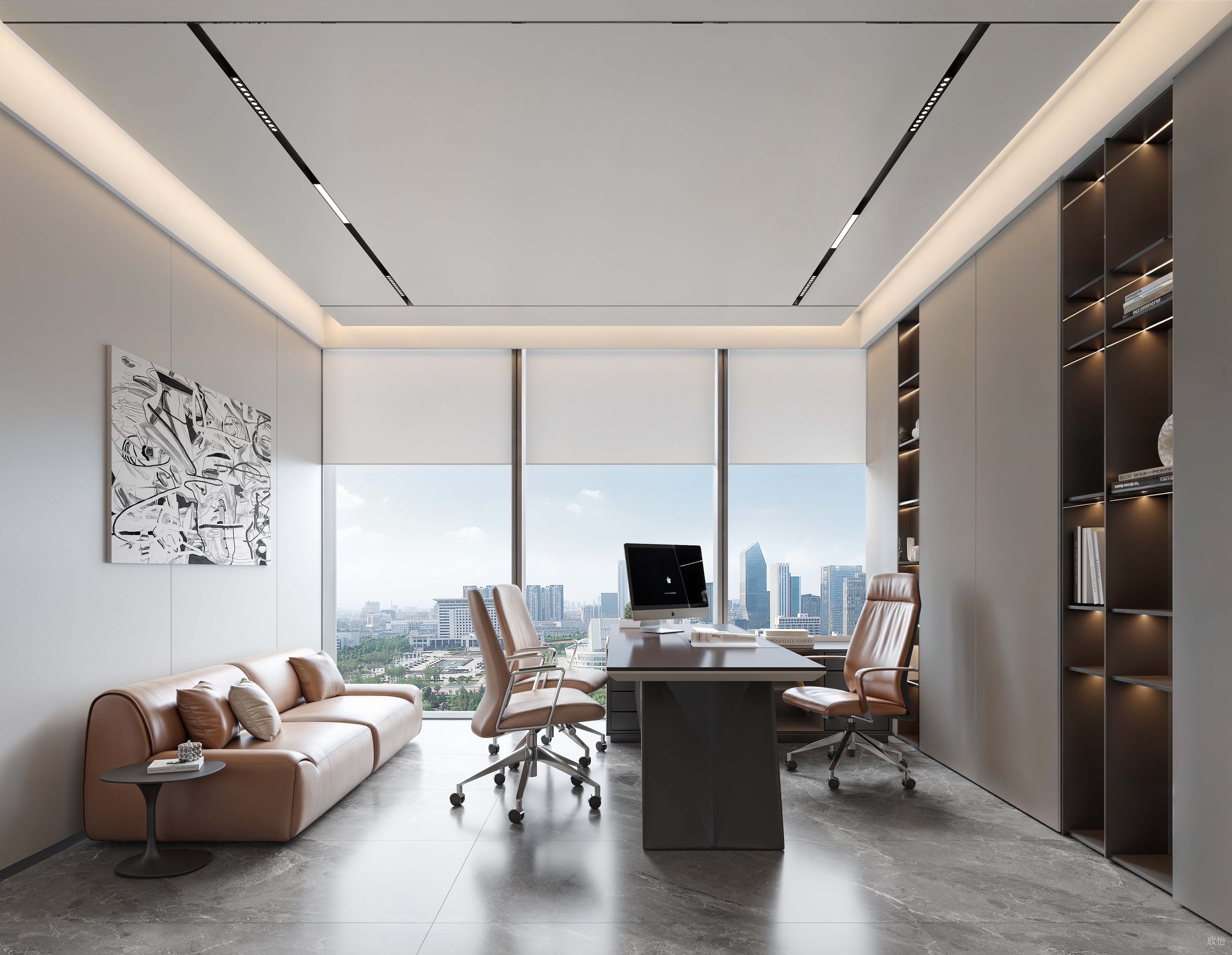 办公空间设计，“新”与“旧”的碰撞-2