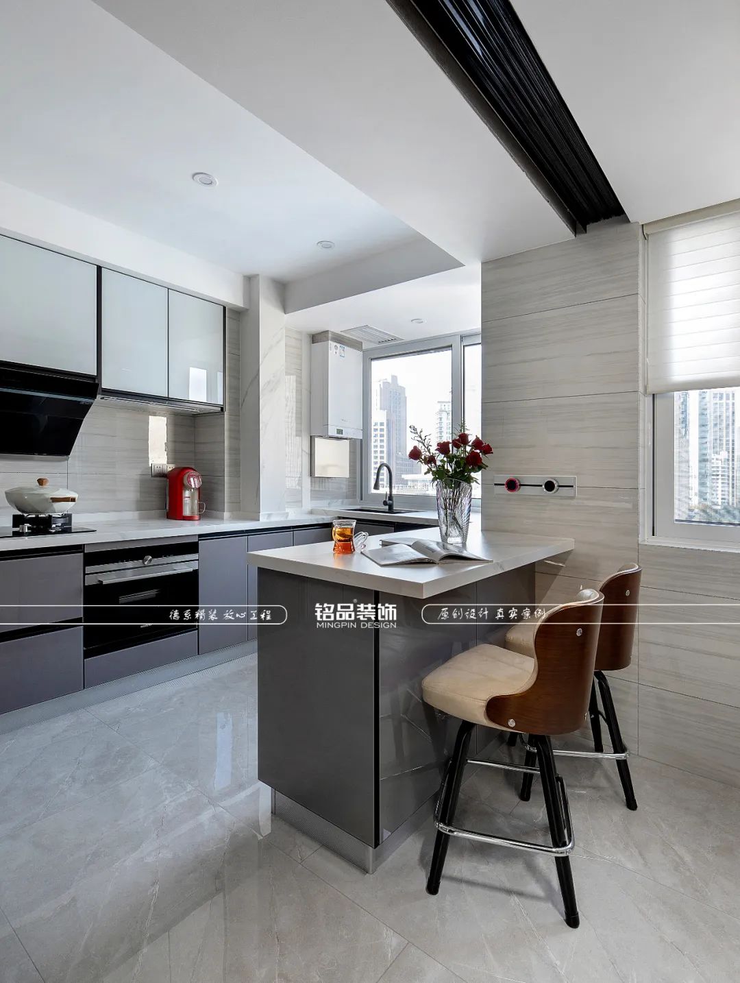 118㎡现代简约风家居设计丨铭品装饰-29