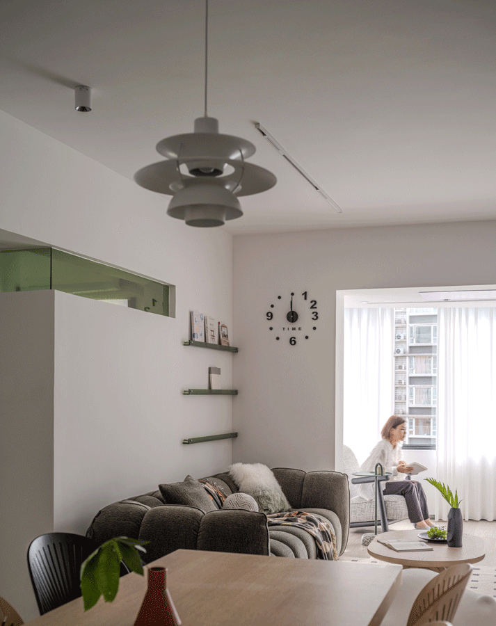 把“绿意”装进家里 · 70m²通透小屋丨中国广州-39