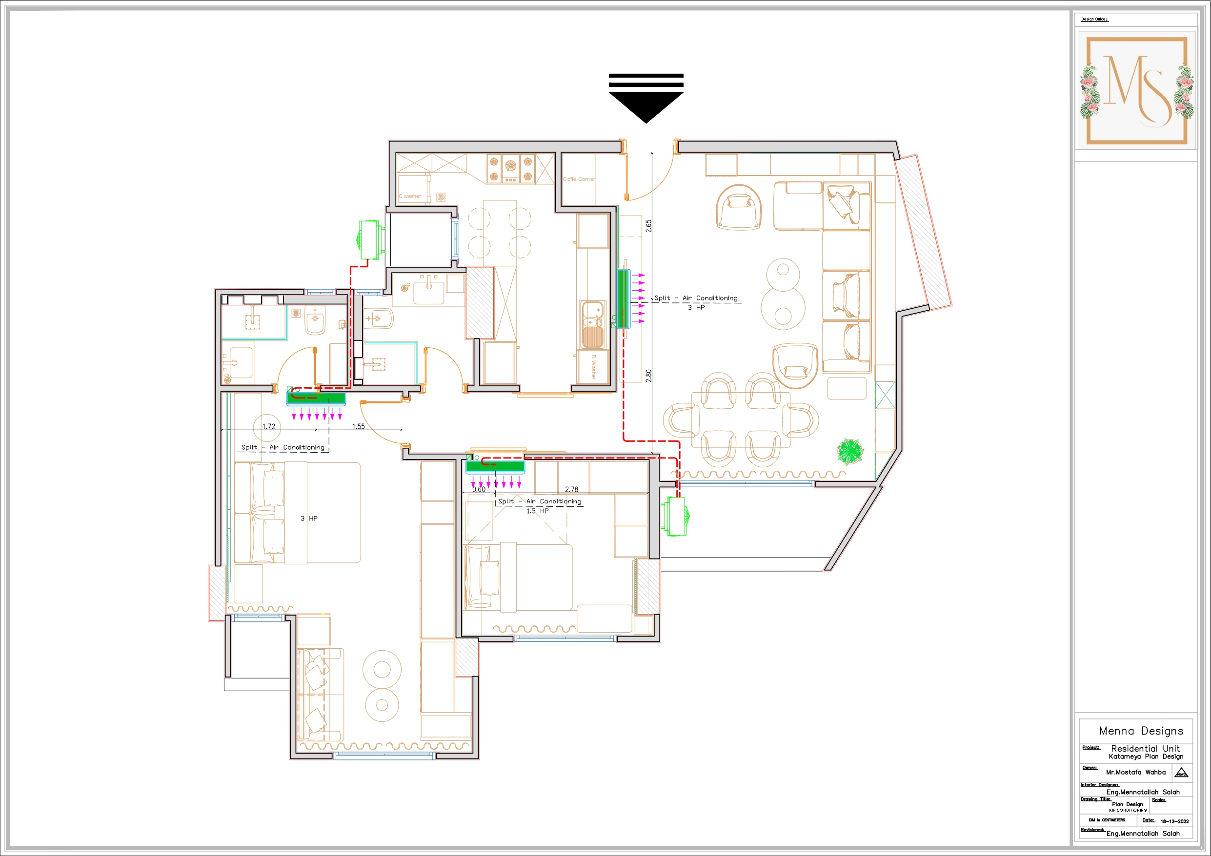 WORKING DRAWING OF APARTMENT (part1)-4