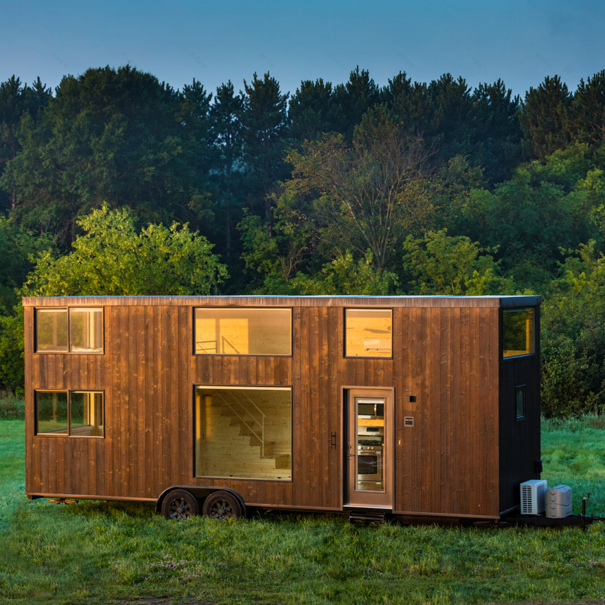 Escape One XL is a two-storey micro home on wheels-0