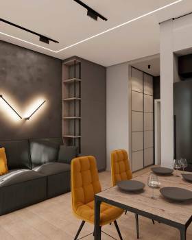 ЖК «Атмосфера»35平公寓设计丨俄罗斯