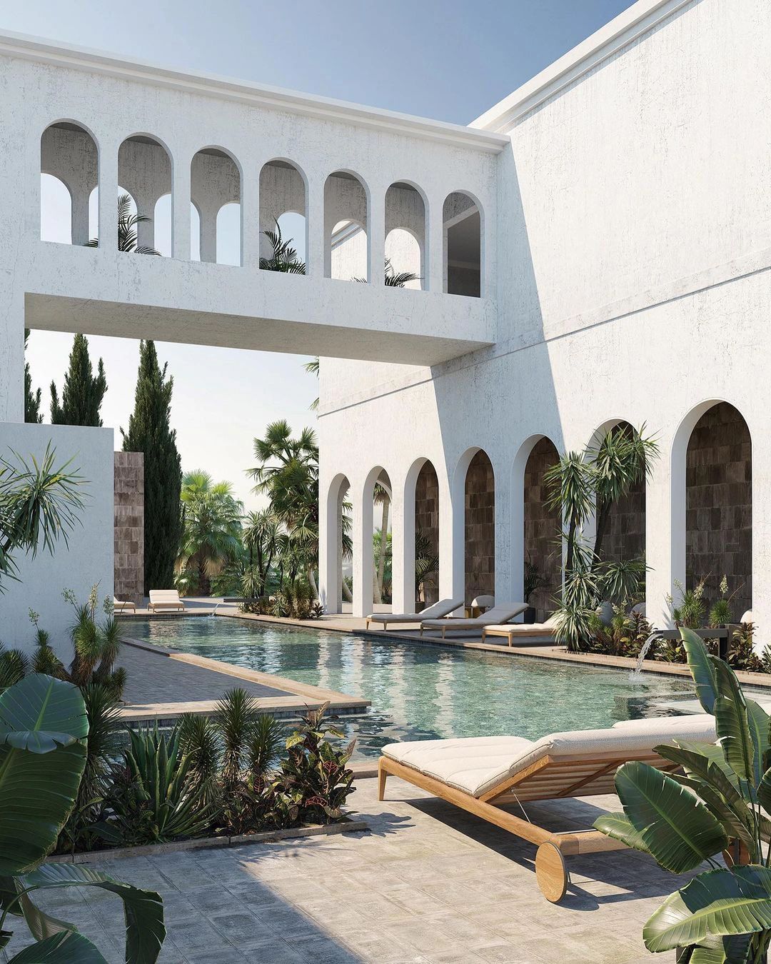 超棒的室外泳池设计-7