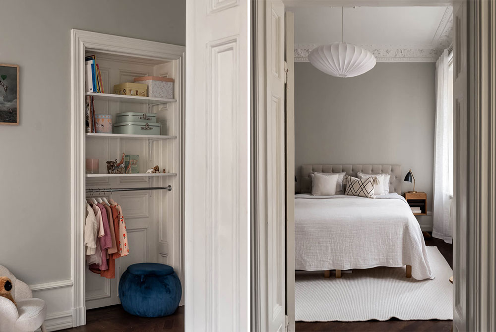斯德哥尔摩优雅白色内饰公寓-19