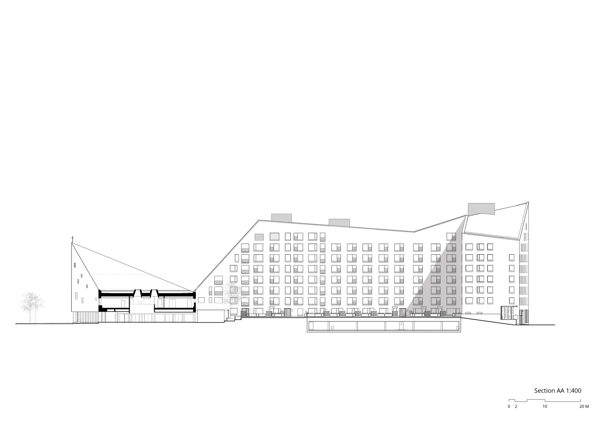 蒂古里拉教堂和住宅丨芬兰万塔丨OOPEAA-51