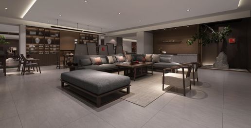 志成红木耕梨系列 | 新中式空间的诗意与优雅-36