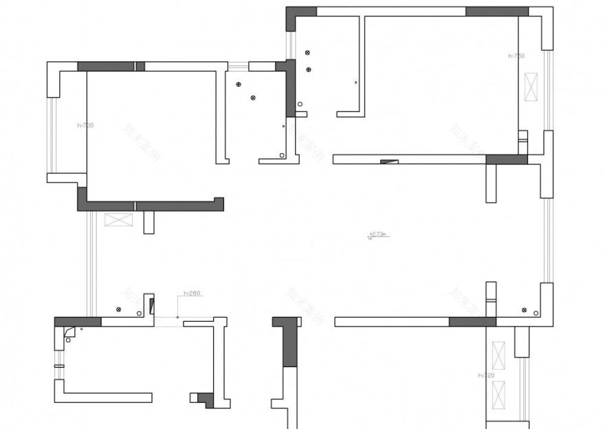 合肥 123 平米洋房室内设计案例,打造轻装修重装饰的理想家-169