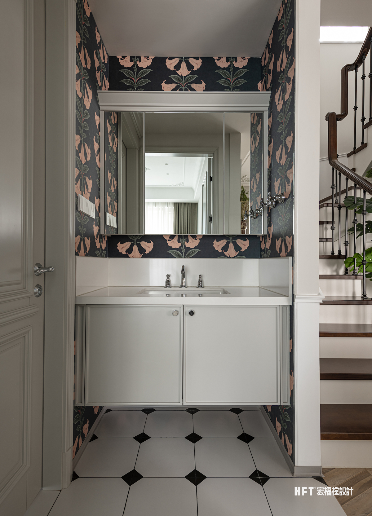 法式混搭住宅设计丨中国成都丨成都宏福樘设计-41