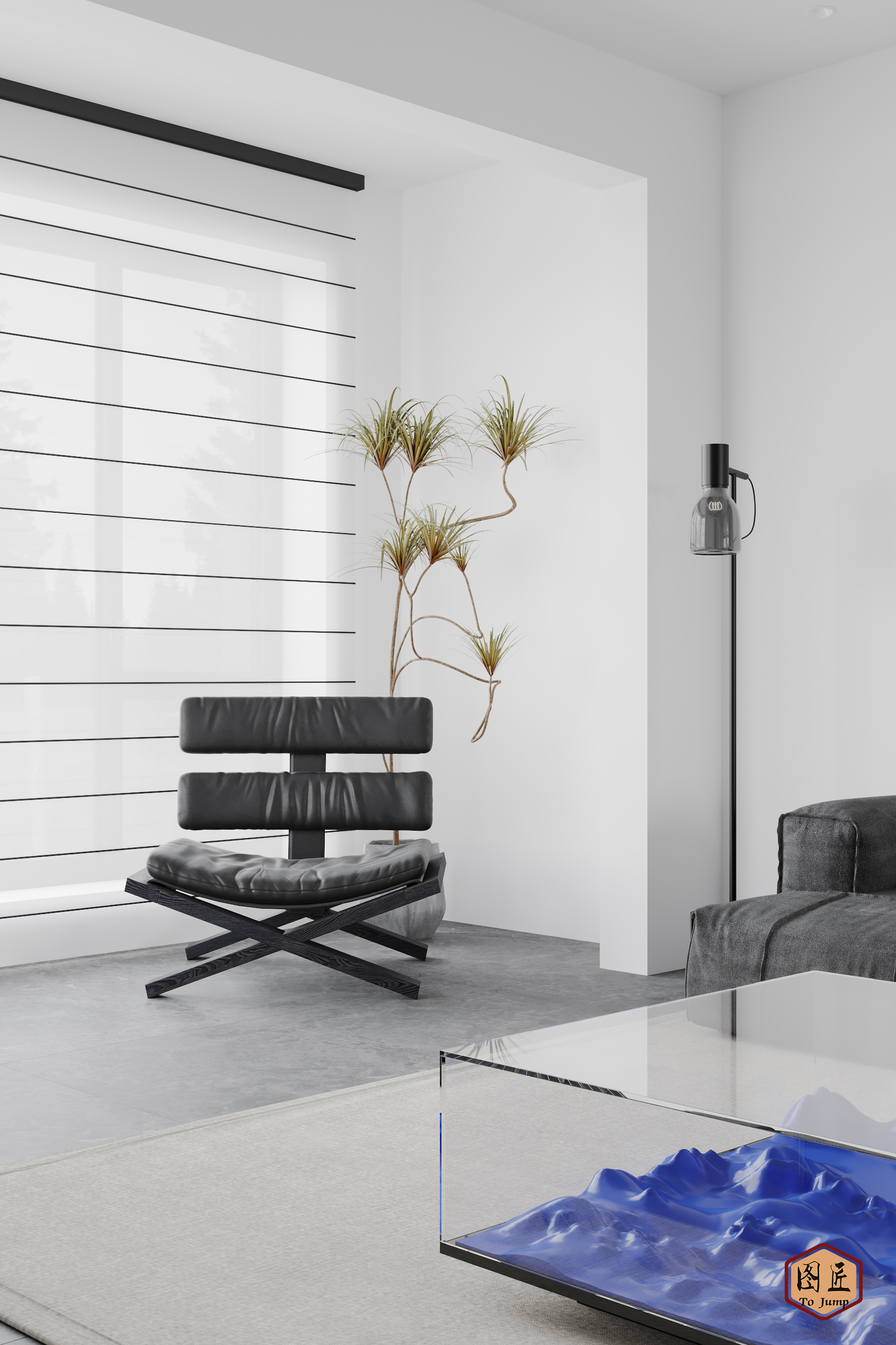 现代极简客餐厅设计-10