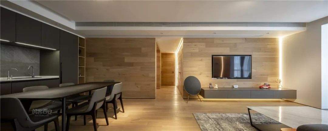 私人订制家,世外桃源般的西安住宅设计-6