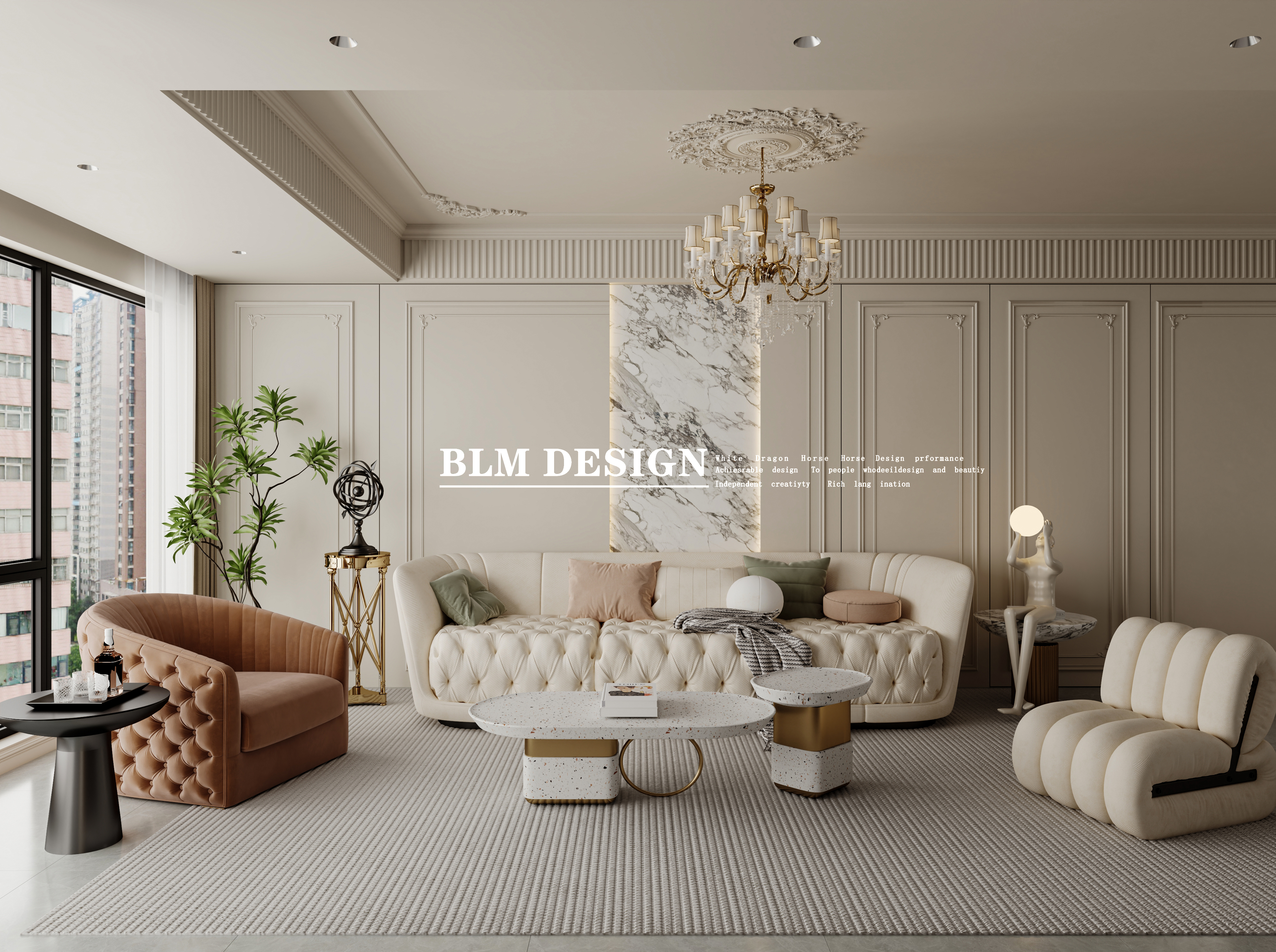 法式  白龙马效果图设计与制作-7